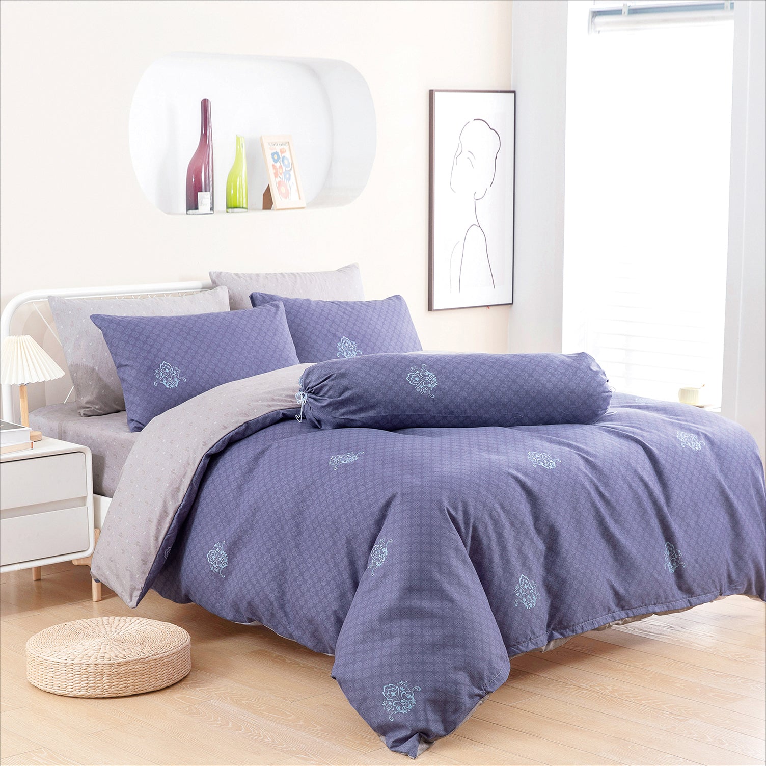 7 Pcs Bedsheet B078