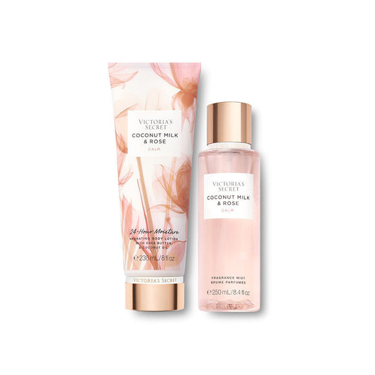 Victoria's Secret Coconut Milk & Rose Calm Set